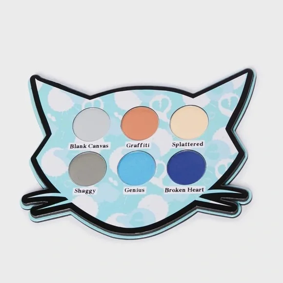 Emily The Strange Miles Cat Eyeshadow Palette.NWT - Picture 2 of 2